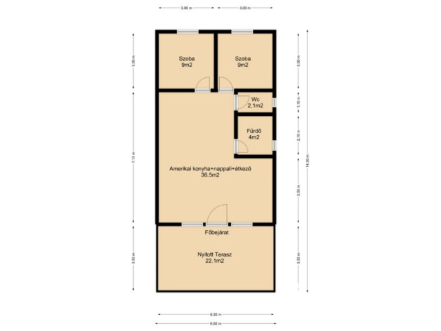 Balatonkeresztúron igényes nyaraló, 5 percre a strandtól!