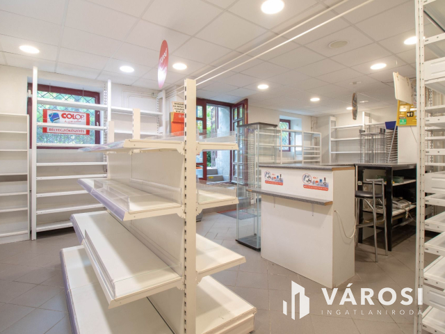 Orczy úton 44 m2-es, utcai bejáratú üzlethelyiség eladó
