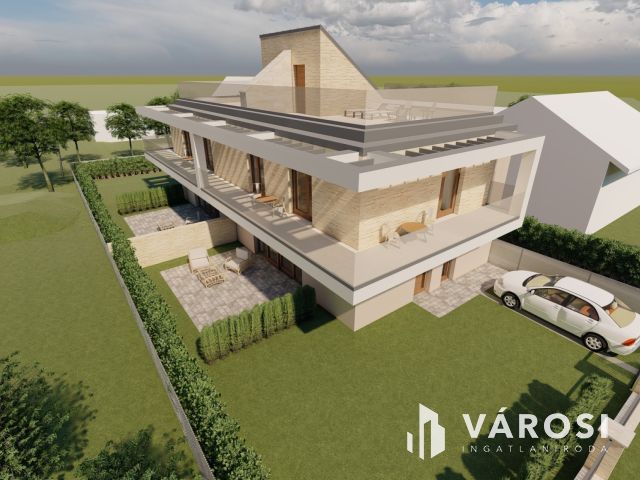 Panorámás luxusingatlan Siófok új építésű lakóparkjában