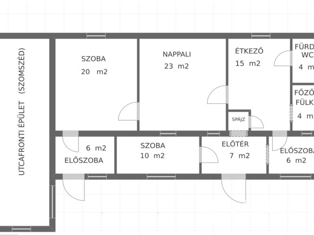 Tabáni ház tágas telekkel