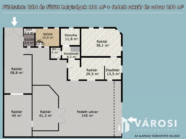 Telephely és raktár az M3 autópálya kivezetőjénél