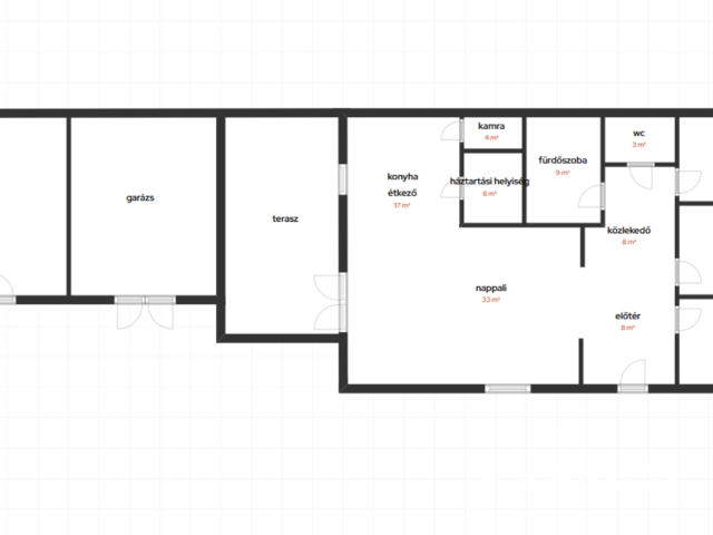 Debrecen-Józsán 3 szoba nappalis Amerikai típusú ház eladó!