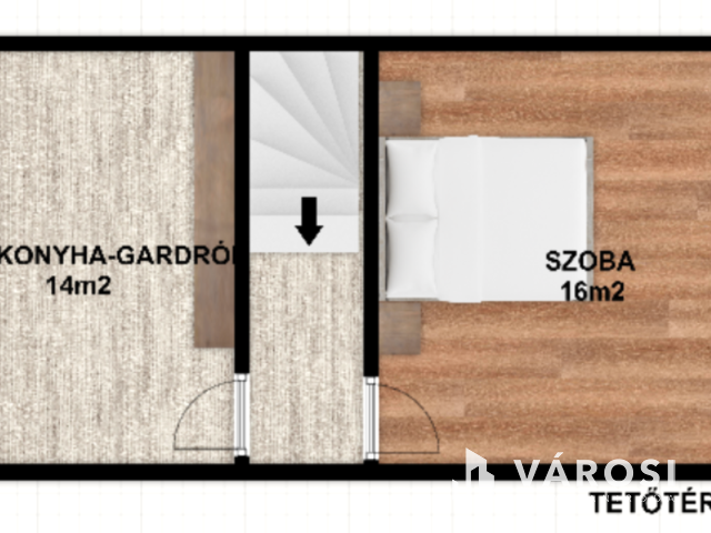 Belvárosi, társasházi lakás, kíváló adottságokkal garázzsal