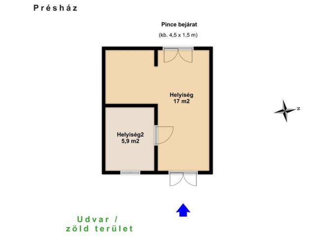 Nyaraló telkek Mohács-Szőlőhegyen