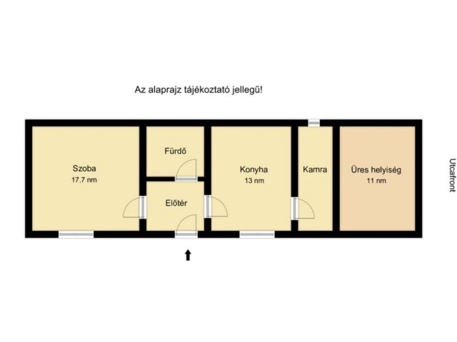 Mezőhegyesen eladó kis ház, jó helyen!