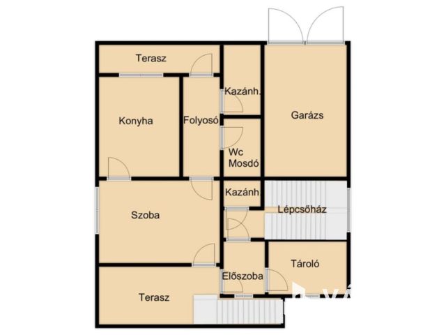 Csehimindszent,akár2generációs,felújítandó,szintes ház117m2