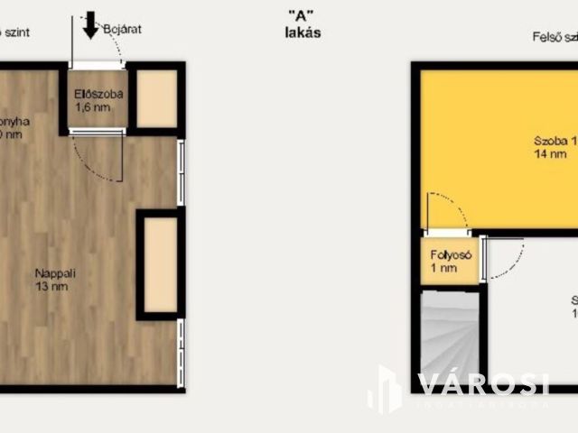 Belvárosi tágas duo otthon