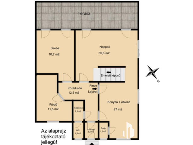 Három szintes jó állapotú családi ház dupla telken!